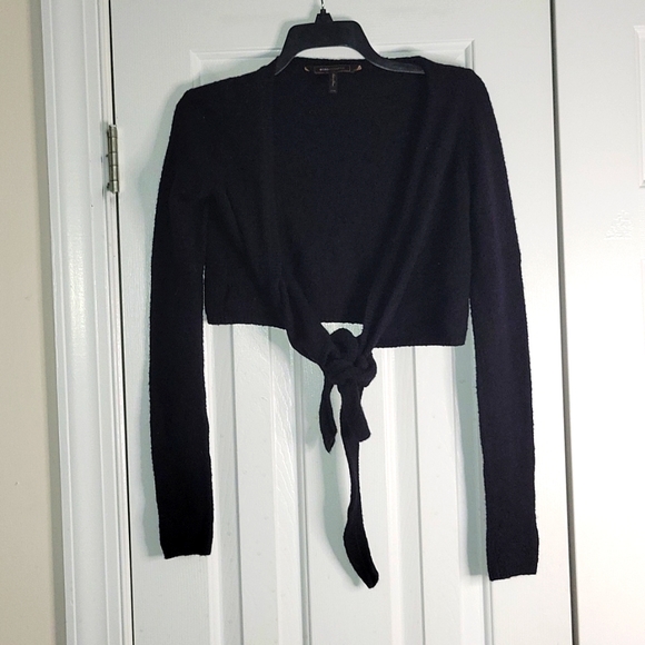 BCBG Tops - BCBG Sweater Longsleeve Wrap Top